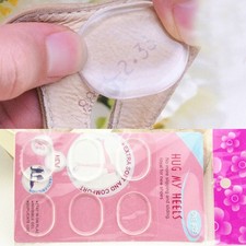 6Pcs Shoe Pad Silicone Gel Spot Shoes Pad Sticker Clear Heel Grips