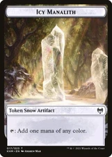 10 Token Cards - ICY MANALITH - Kaldheim (KHM) - Magic MTG FTG