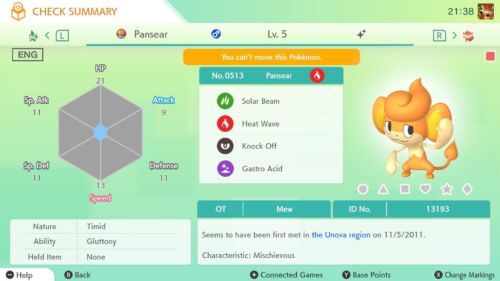 Shiny Spinda Furfrou Patrat Sonstige* "Home Locked" für Pokemon Home - Bild 9 von 13