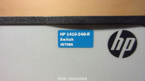 HP 1410-24G-R ProCurve 24-Port 10/100/1000 Unamanaged Gigabit Switch JG708A - 第 2/3 張圖片