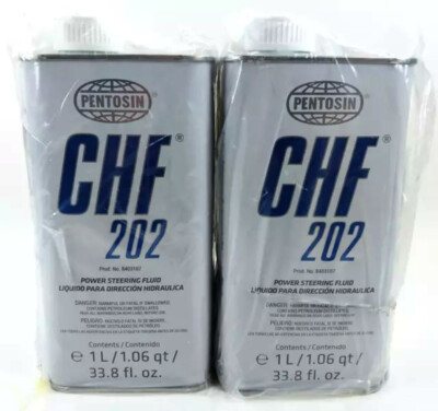 2x LiTer PENTOSIN CHF202 Hydraulic Fluid POWER STEERING Oil For LAND ROVER VOLVO