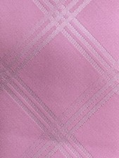 APT. 9 NWT Pink White Benjamin Polyester Tie  Clasp 58 x 2 