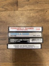 lot of 4 Ferrante Teicher Cassettes greatest hits feelings Vintage