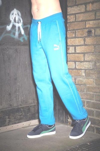 PUMA BOTTOMS SWEATPANTS BLUE SIZE XL | eBay