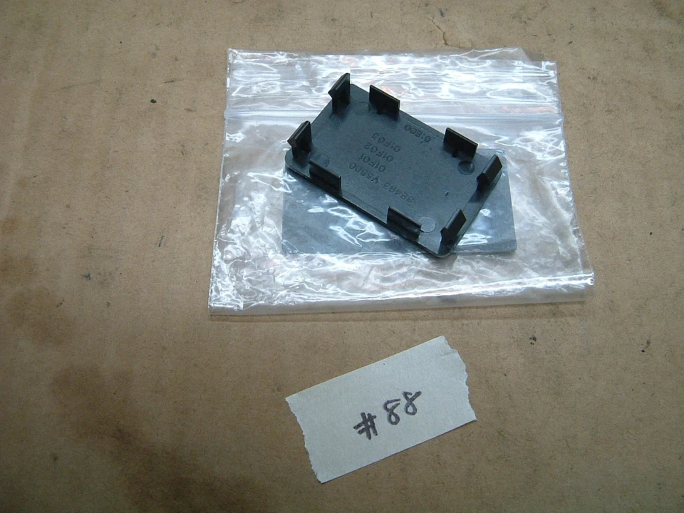 New 89-94 Nissan 240sx S13 center console power mirror switch delete cover plug Foto 3 de 3