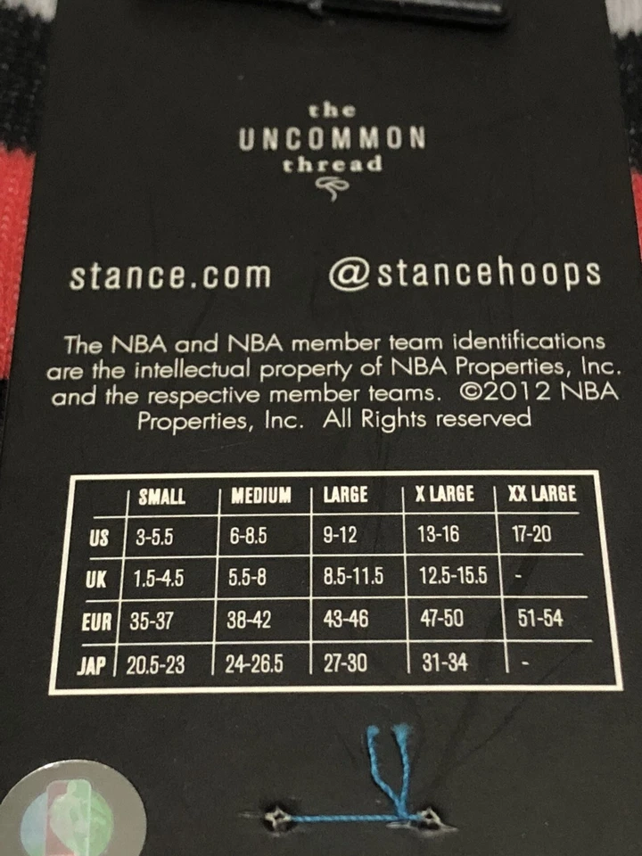 Calcetines Portland Trail Blazers Stance Damian Lillard Medianos Nuevos Foto 3 de 3