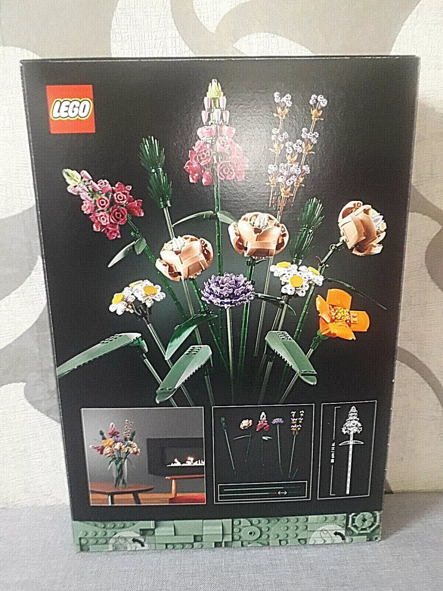 10280 bouquet de fleurs lego creator expert 