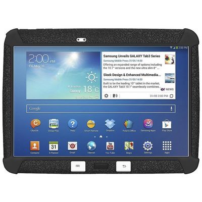 New Amzer Rugged Silicone Jelly Thin Case Samsung Galaxy Tab 3 & 4 10.1'' Tablet