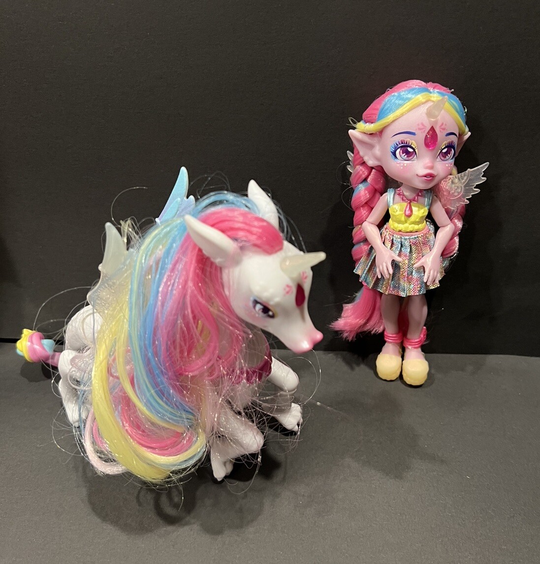 Magic Mixies Pixlings Shimmerverse Unia Doll and Pegacorn | eBay