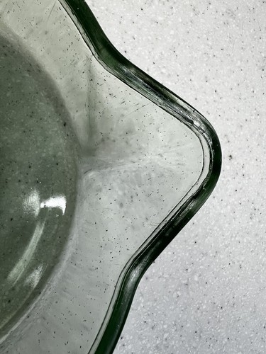 TUFGLAS REAMER Light Green Depression Glass Glows Under Blacklight - Picture 10 of 15