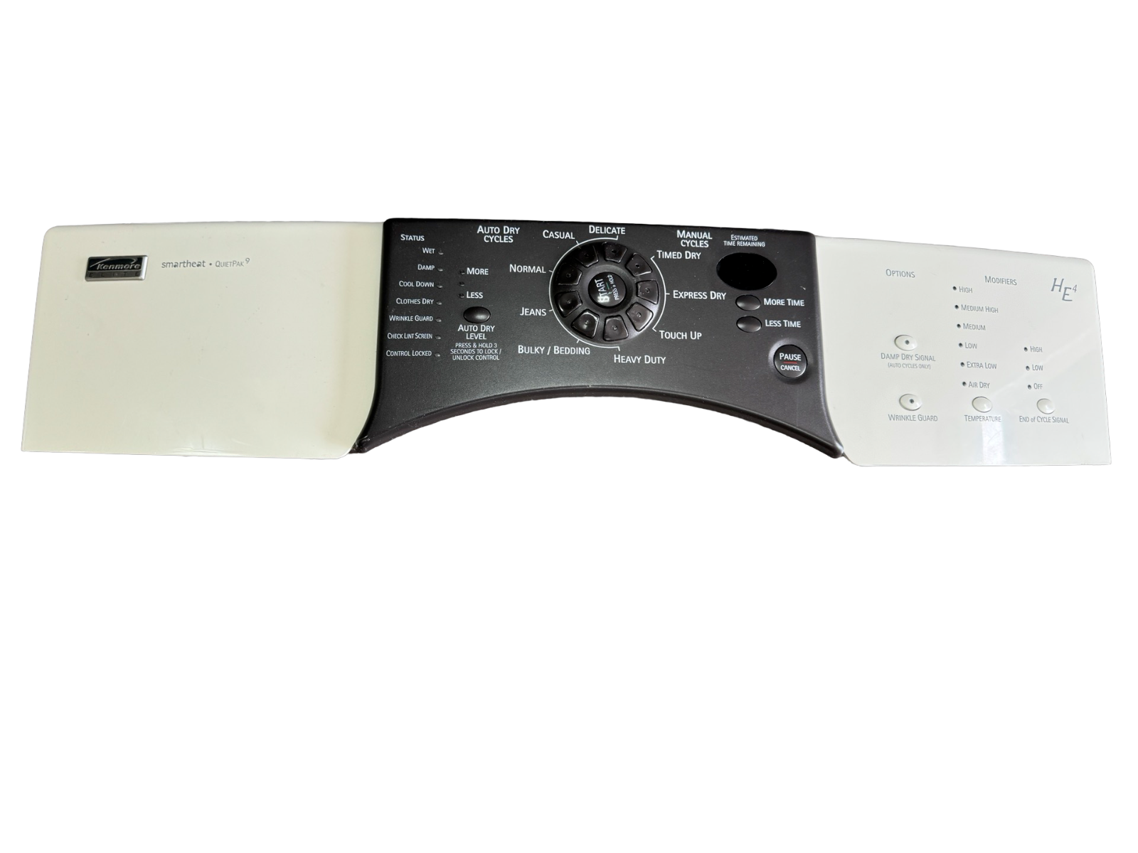 OEM KENMORE DRYER CONTROL PANEL PART 8558759 | eBay
