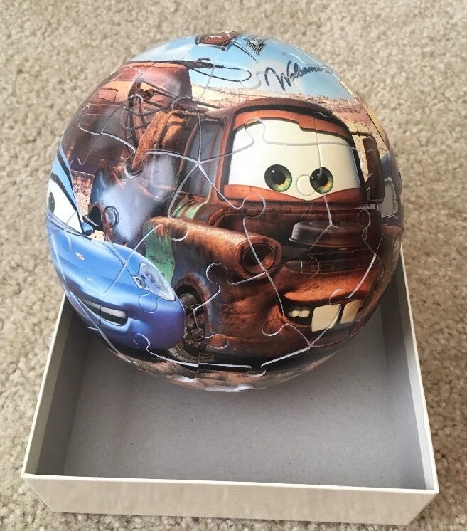 Mega "Esphera 360" Disney Pixar Cars 2008 6"" diámetro 3D rompecabezas bola (Sally Doc) Foto 3 de 4