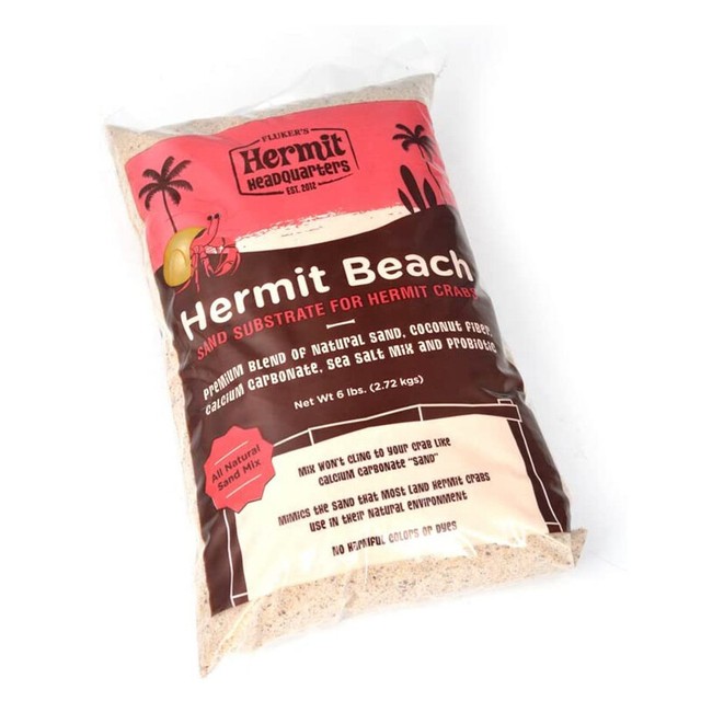 Hermit Beach Sand Aquarium Substrate for Crabs 6 lbs eBay