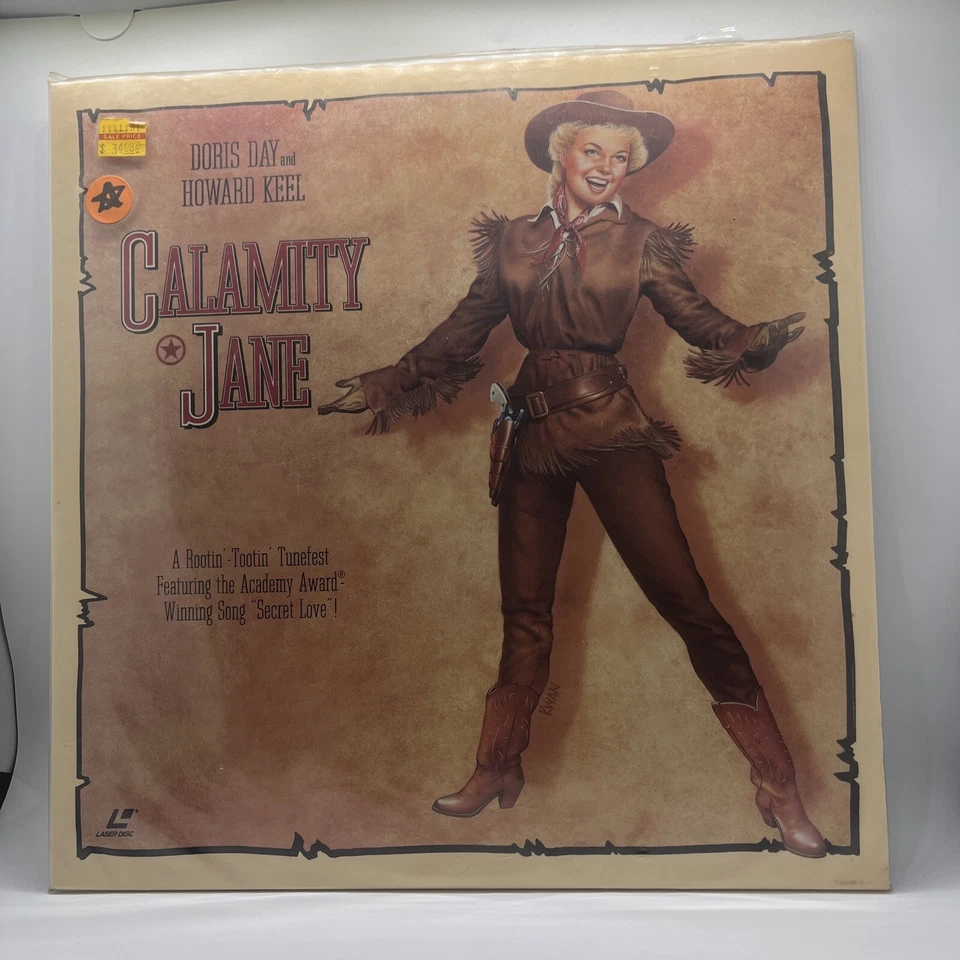 CALAMITY JANE Laserdisc LD - Rare 106 - Image 2 of 4