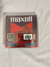 Maxell Zip 100mb Ibm Formatted