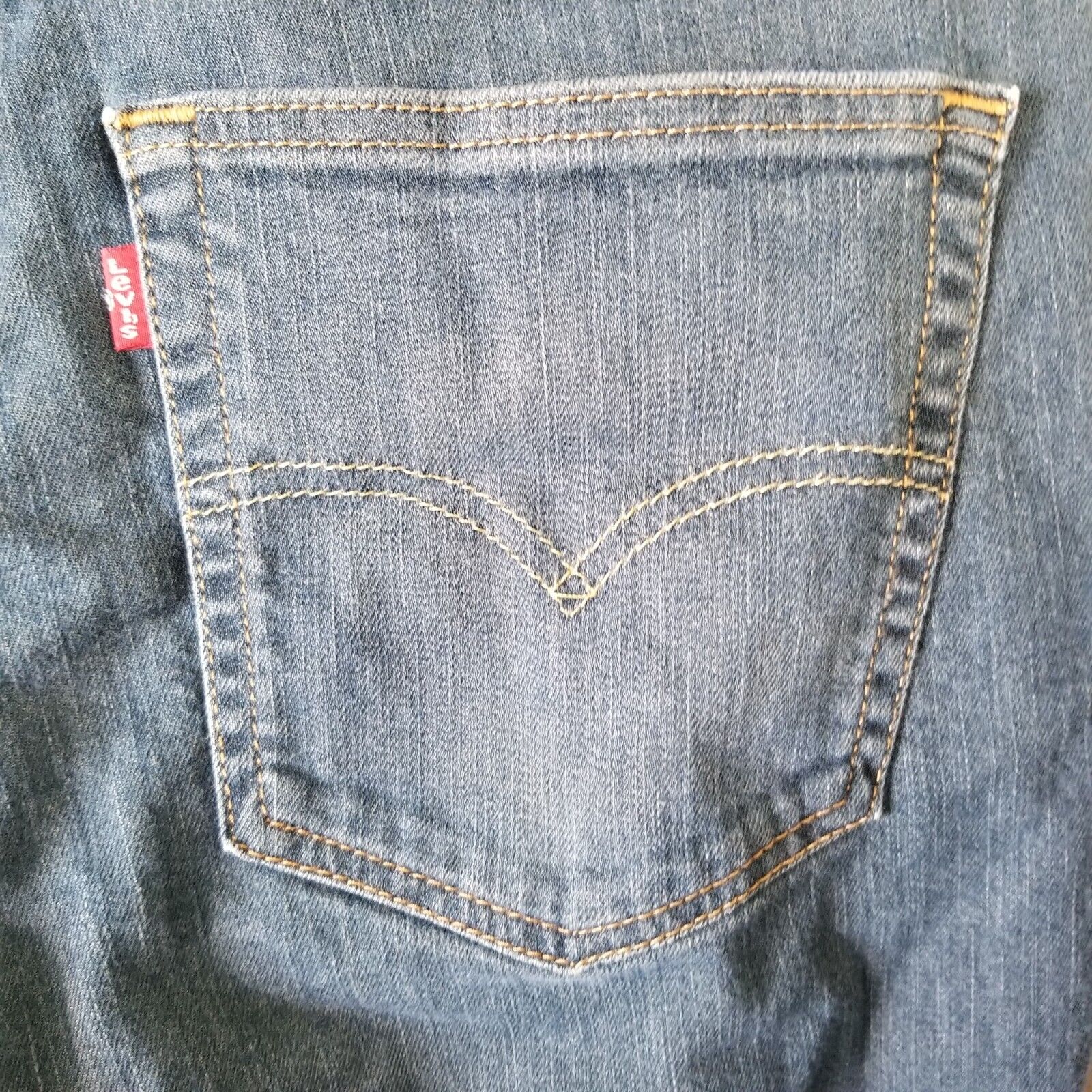 Levi 511 Jeans Mens 36x30  Denim Blue Jean Pants … - image 16