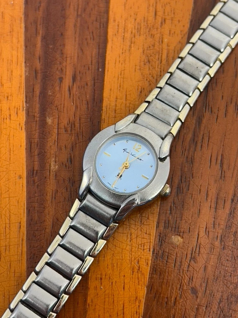 Gloria Vanderbilt Femmes Montre Argent Inoxydable St Cuir