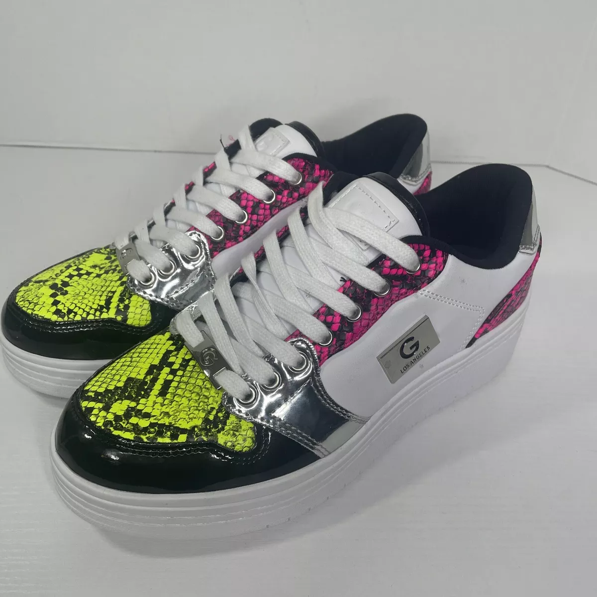 G Los Angeles By Guess GGRigster9 Women s Shoes Size 8.5 Platform Sneakers