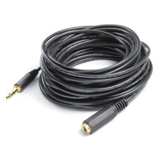 25ft Long Aux Cable/Aux Cord/Audio Cable for Car, Home Stereo and Other Devices
