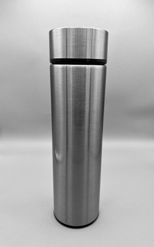 Smart LED Temperature Display Stainless Steel Thermal Water Bottle – Hot & Cold at eBay