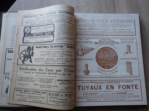 Revue L'EAU Descroix Directeur RELIURE ANNEES 1925-1926 Complètes (24 Numéros) - Picture 4 of 5