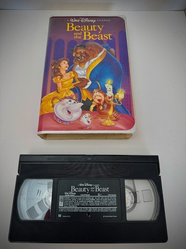 Beauty and the Beast VHS - Black Diamond Edition (1992) - Picture 4 of 7