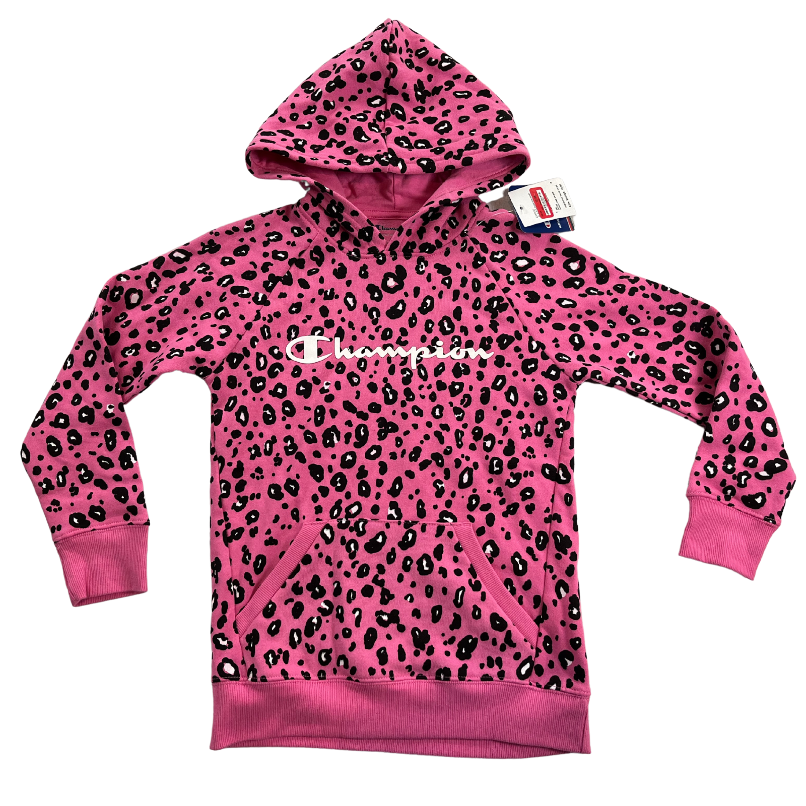 NWT Champion Pink \u0026 Black Leopard Print 