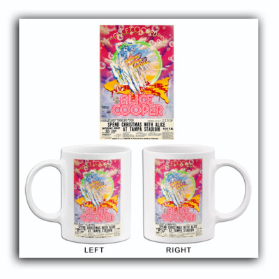 Alice Cooper - ZZ Top - Tampa FL - 1973 - Concert Mug | eBay