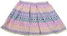 Epic Threads Little Girls Geo-Print Pleated Skirt with Tulle Hem 3T