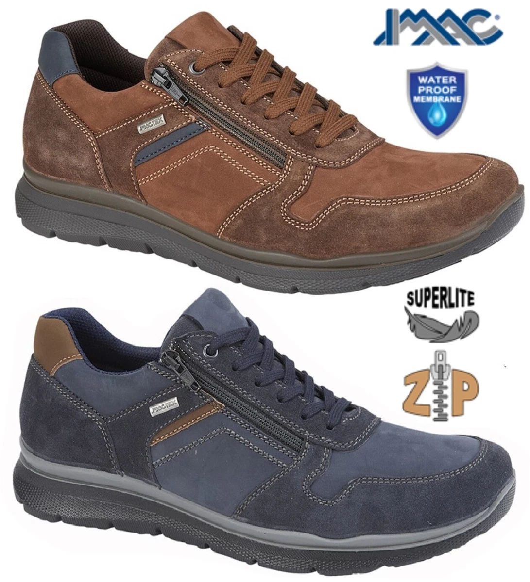 Lightweight leather walking shoes cheap