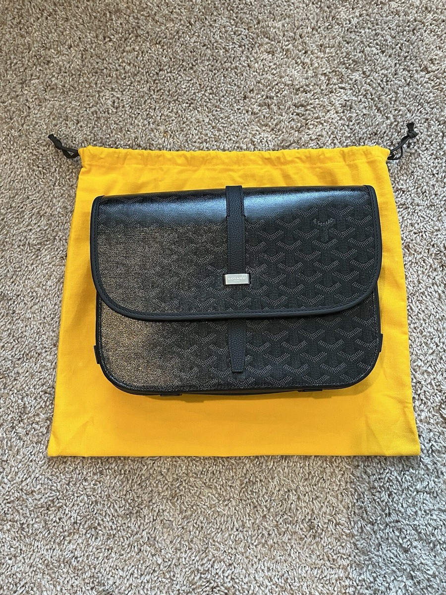 NEW Goyard Belvedere MM Bag JET BLACK | eBay NEW Goyard Belvedere MM Bag JET BLACK | eBay
