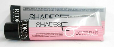 Redken SHADES EQ COVER PLUS Brightening Conditioning Hair Color Cream ~2.1 fl oz