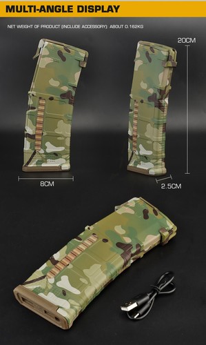 PMAC Magazine Model 1:1 Charging Bank Shell Power Display Without Battery - 第 4/15 張圖片