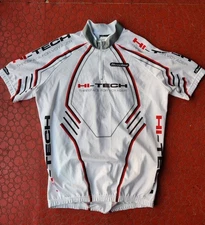 Threeface Cycling Shirt Jersey L Italy Hi-Tech for Voyager 1/4 Zip Elastic Waist