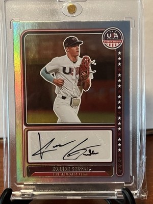 2024 Panini Stars & Stripes Konnor Griffin Holo Auto - Print Run