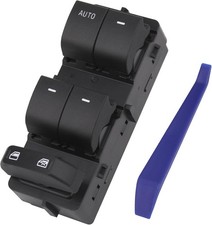 Power Window Switch Control Button Driver Side Compatible with 2008-2012 Ford F2