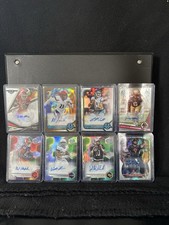 Bowman U Chrome Football Sports Card Lot - Autos, Parallels, 1st Bowman’s (8)