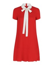 Valentino Womens Bow Tie Mini Dress