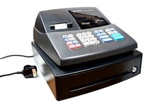 Sharp XE-A102 LED Display Cash Register - Black