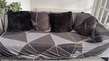 L Shaped Sofa with Removable Covers & Cushions Pet Free Home