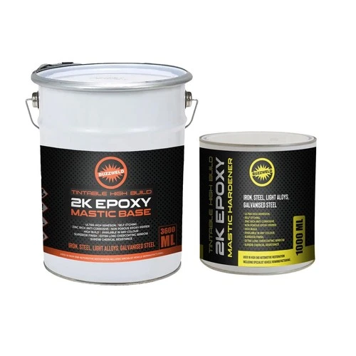 2K Epoxy High Build, Self Etch Primer,   5 Litre kit Black Olive RAL6015