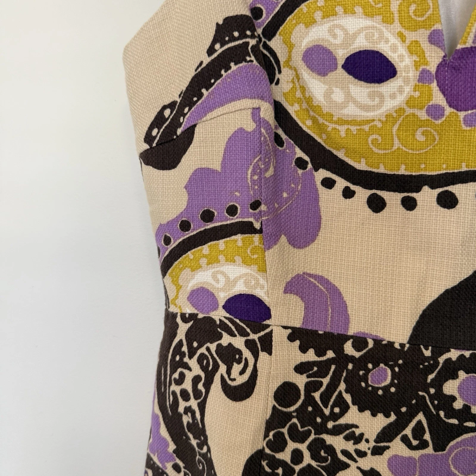 Abito Kate Spade Keiran ortensia marocchino paisley tubino cotone 2 $398