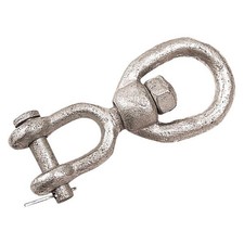 Sea Dog 181212-1 6" L Galvanized Steel Eye/Jaw Swivel, Display