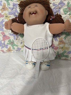 1996 Mattel, First Edition, Cabbage Patch Kids, Olympic, Tennis