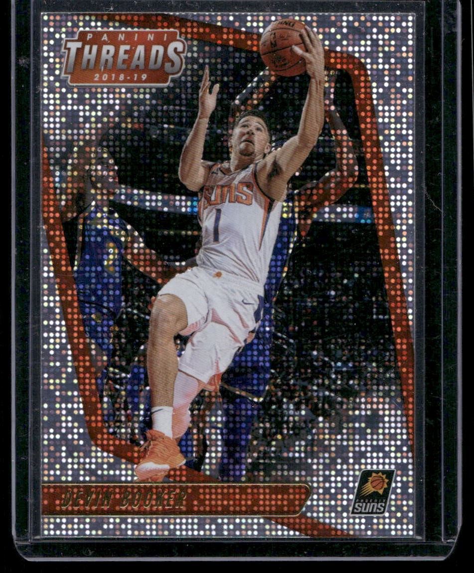 Devin Booker 2018-19 Panini Threads Dazzle #83 Phoenix Suns
