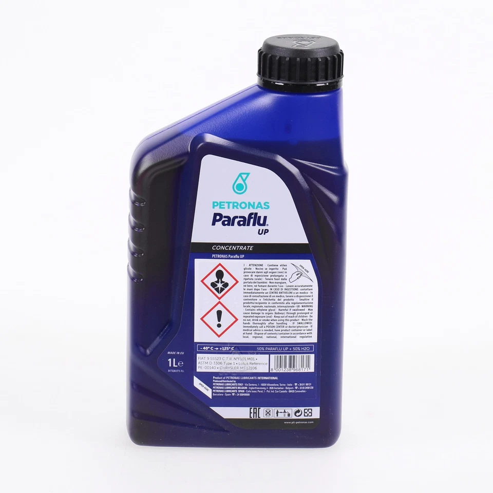 Petronas Paraflu Up Antigel Liquide de Refroidissement Rouge 1 L Fiat 9.55523 - Photo 2/4