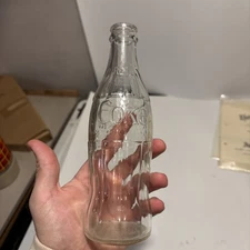 Vintage Coca Cola glass bottle 