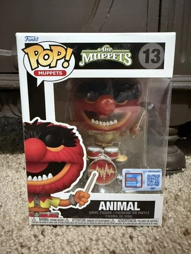 Funko Pop! Vinyl: The Muppets - Animal - NYCC 2024 Exclusive Sticker