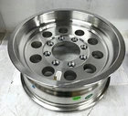 16x7  8 Lug   Machined Mod  Aluminum  Trailer Wheel   10285  167865 Mod