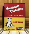 American Brakeblok Brake Service Flange Sign Gas Oil Vintage Style Wall Decor